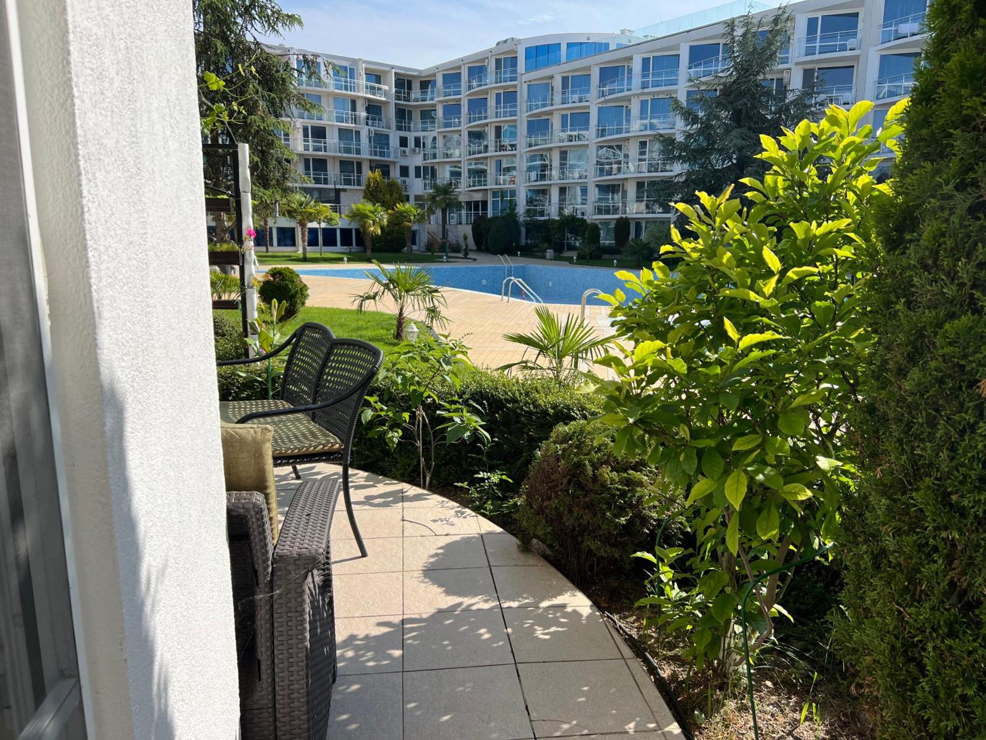 Apartment With Terrace In Spa Complex Burgas Екстер'єр фото